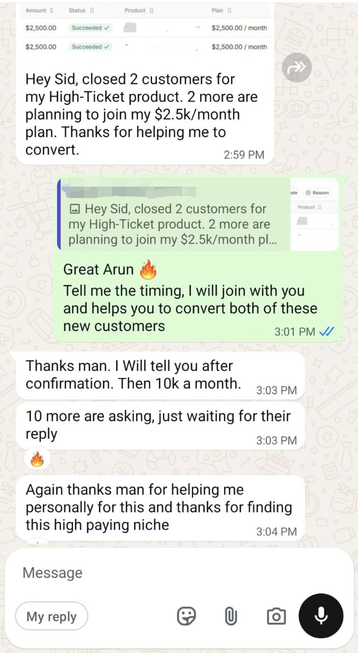 Client result
